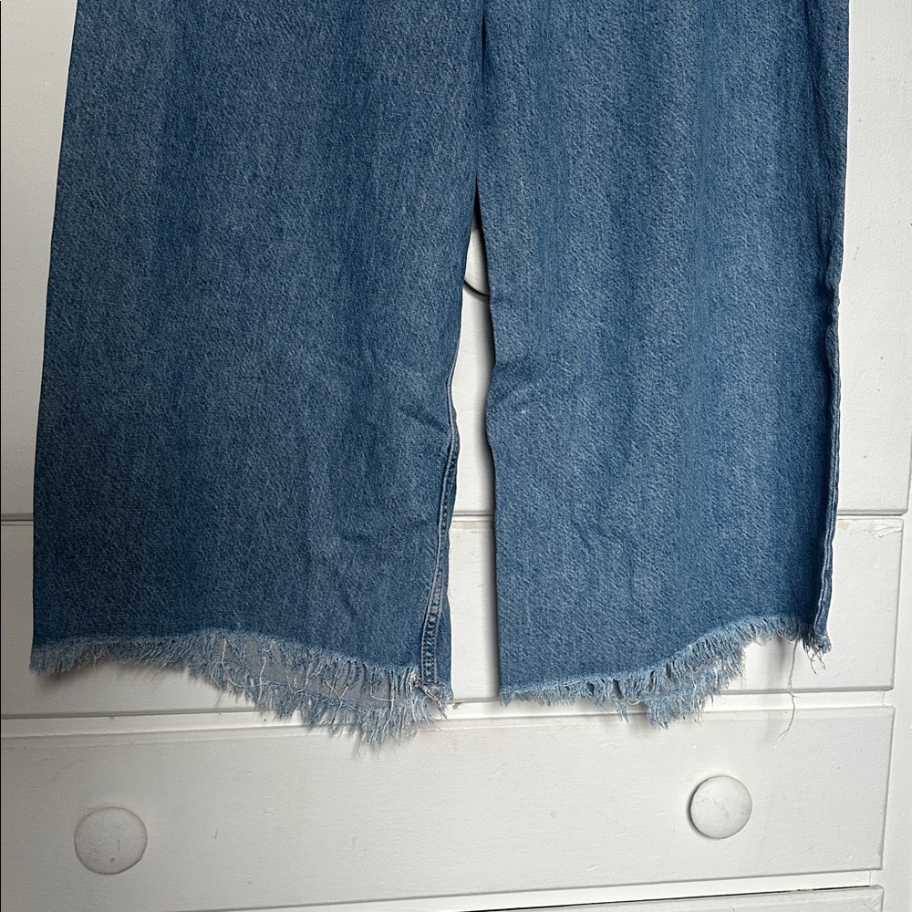 Free People We The Free Wide Leg Jeans - Picture 5 of 7